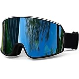 Image of SPOSUNE HX-022-Black&Grey Lens pair of ski goggles