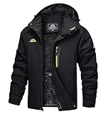 Image of TACVASEN TAC-828D-101-Black-5XL ski jacket