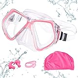 Image of MengQiLe Lunettes de plongée adultes snorkel mask