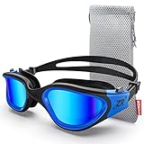 Image of ZIONOR P-G1S-BlackBlue swimming goggles