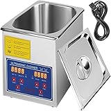 Image of VEVOR Pulitore ad Ultrasuoni 1.3L ultrasonic cleaner