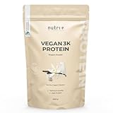 Another picture of a vegan protein powder