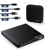 immagine di techPulse120 Schwarz-USB3.1-Imperator lettore Blu-ray