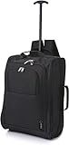 immagine di 5 Cities TBP023-930 BLACK trolley bagaglio a mano