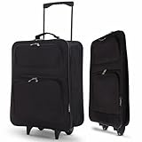 immagine di 5 Cities FOLDCASE01 BLACK trolley bagaglio a mano