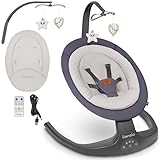 Image of lionelo LO-RALF GREY GRAPHITE baby swing