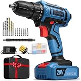 Image of FAHEFANA 20VSTBLUE cordless screwdriver