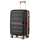 Image of British Traveller K2392L BK 28 hardside luggage