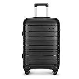 Image of KONO K2091L BK 28 hardside luggage