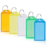 Image of Romon Plastic Key Tags-20 Packs keychain