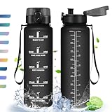 Image of HoneyHolly HH-JLTY-XCB-M-1000ML-Black-VC water bottle