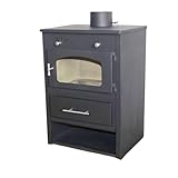 Image of Megashopitalia STUFA ROMA wood burning stove