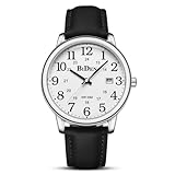 Bild von HANPOSH 0404-Silver White Armbanduhr