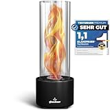 Bild von glanzfeuer TK1904-SW Ethanolkamin