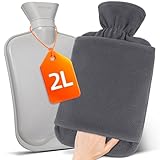 Bild von MUPAS 2-liter square rubber hot water bag Wärmflasche