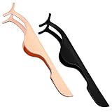 Bild von WLLHYF 2PCS cluster lashes applicator tool Wimpernzange