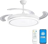 Image of LEDUNI LM8095 ceiling fan