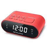 Image of Muse M-10 RED clock radio