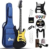 Image of Winzz EGS112H-BKM-YE guitar