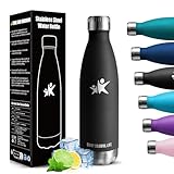 Image of HoneyHolly HH-KK-SCKLP-500ML-Black-6c-VC water bottle