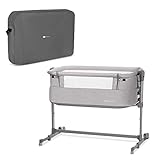 Image of kk Kinderkraft KKLNESTGRY000N bedside crib