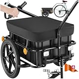 Image of tectake 405028 bike trailer