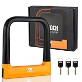 Image of ICOCOPRO 3A-DE-YP0705070-Black bike U-lock