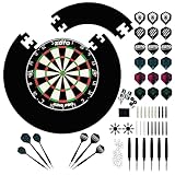 Image of KOTO darts KD1000030pluskoto4pcs dartboard