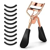 Image of Sibba Rose Gold & Black eyelash curler