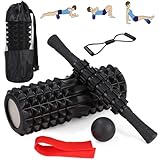 Image of Zaxiva N-Yoga column crescent foam roller