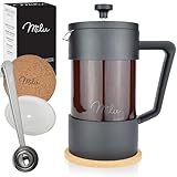 Image of Milu FP-GLAS-BLACK French press