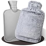 Image of HAOCEE 2-liter square rubber hot water bag hot water bottle