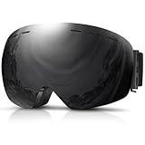 Image of DADA-PRO DADA-PRO Black pair of ski goggles