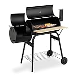 Image of Relaxdays 10050871 BBQ smoker