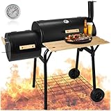 Image of tectake 800090 BBQ smoker