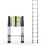 Image of BOWEITI 3.2m telescopic ladder