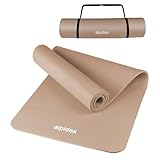 Image of ALPIDEX 16495_Cream yoga mat