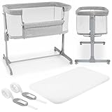 Image of Moby-System LOZ LUNA bedside crib