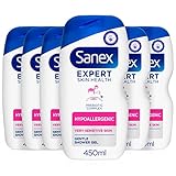 Image of Sanex 61009917 body wash for sensitive skin
