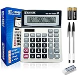Image of EMPIRE TRADING & COMMERCE Desk Calculator_White calculator