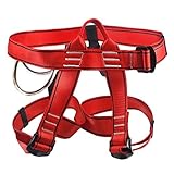 Image of NewDoar FHarnesses001Red climbing harness