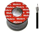 Image of Webro web50mblk coaxial cable