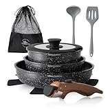 Image of Kitchen Academy KA-CS01-016-Black-01 cookware set