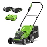 Image of Greenworks 01-0002512507UC cordless lawn mower