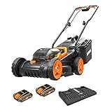 Image of WORX WG779E.2 cordless lawn mower