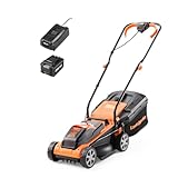 Image of LawnMaster CLM2432K-01 cordless lawn mower