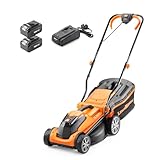 Image of LawnMaster CLMF2434G-01 cordless lawn mower