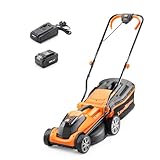 Image of LawnMaster CLMF2434G-1-01 cordless lawn mower