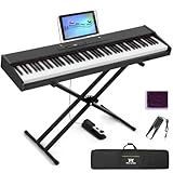 Image of MUSTAR 88 Key Piano Keyboard Semi Weighted digital piano