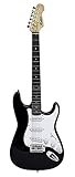 Image of Rockburn ST1-BLK electric guitar